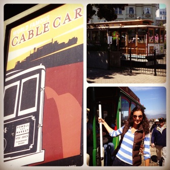 I felt like I was in a movie when riding the cable cars around!